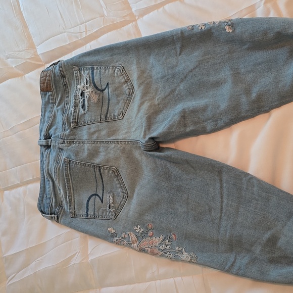 American Eagle Hi Rise Jegging Crop 10 long - Picture 6 of 6